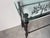 Vintage Diego Giacometti Style Bronze Finish Wrought Iron Sculptural Console Table For Sale - Image 11 of 11