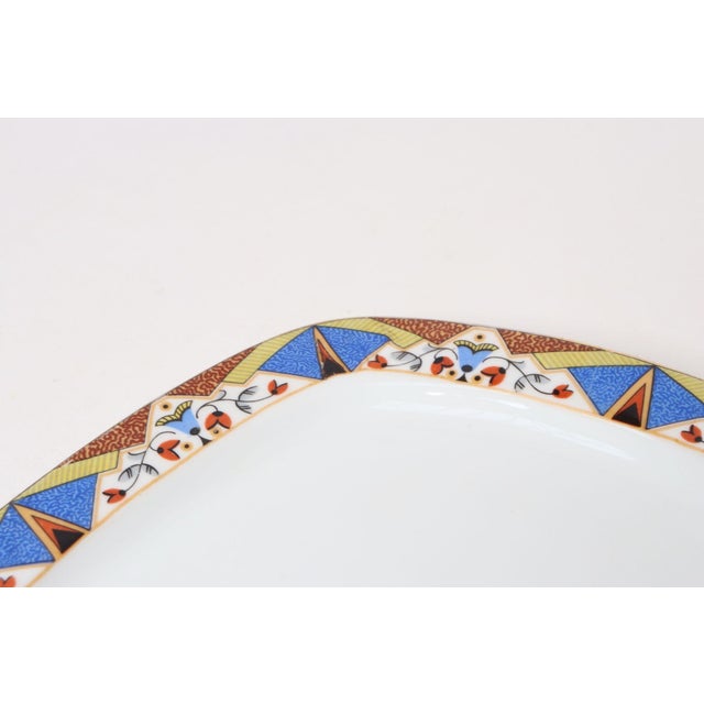 1930s Set of Five Art Deco Bohemian Czechoslavakia Porcelain Serving Pieces by Mepoco For Sale - Image 14 of 18
