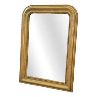 Louis Philippe Gold Leaf-Gilded Mercury Mirror, 19th Century For Sale