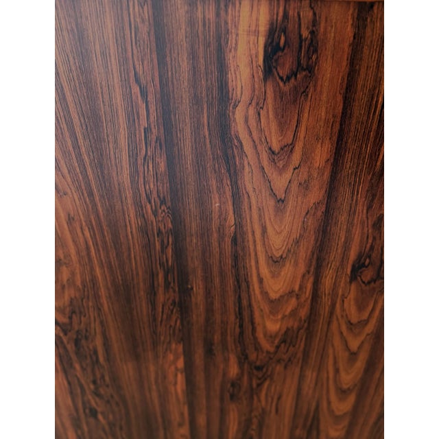 Brown Rosewood Mid-Century Modern Cabinet For Sale - Image 8 of 18