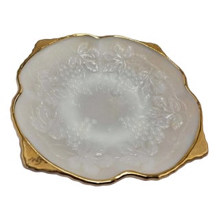 Vintage Anchor Hocking Glass Serving Platter, 1960s For Sale