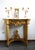 Antique Carved Gilded Wooden Console Table, 1890s For Sale - Image 3 of 18