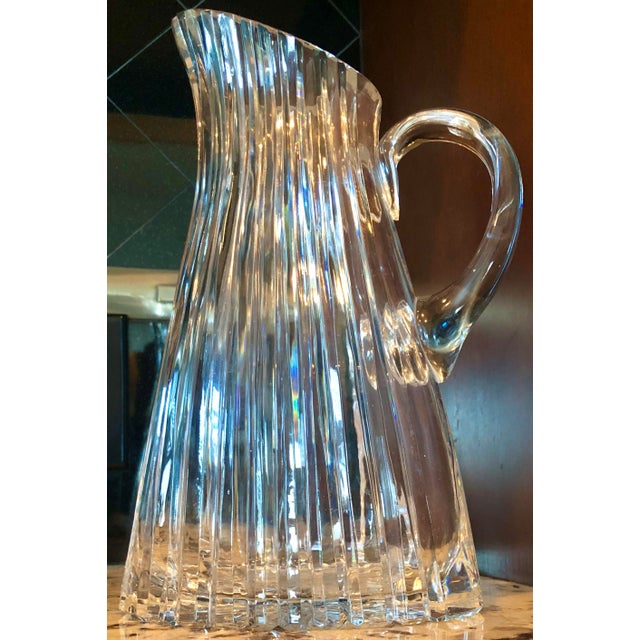 Vista Alegre Fantasy Crystal Pitcher Designed by Gerald Gulotta For Sale In Los Angeles - Image 6 of 6