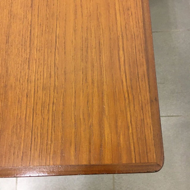 Extendable Dining Table in Teak Wood from Topform, 1960s For Sale - Image 4 of 11