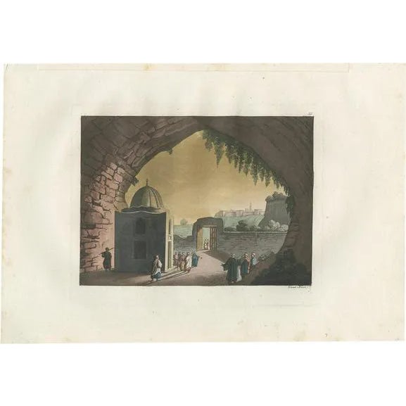 Ferrario, The Tomb of Jeremiah, 1831, Print For Sale
