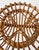Mid-Century Modern Italian Bamboo and Rattan Stool by Tito Agnoli, 1960s For Sale - Image 9 of 18