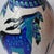 Blue Does Vase by Charles Catteau, 1920s For Sale - Image 6 of 8