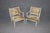 Pair 19th C French Louis XVI Parcel Gilt Carved Armchairs With Aubusson Tapestry For Sale - Image 17 of 17