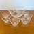 Mid-Century Crystal Punch Center Bowl and Coupe Glasses from Cristallerie de Lorraine, 1950s, Set of 9 For Sale - Image 9 of 9