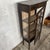 Antique Edwardian Mahogany-Toned Glazed Display Cabinet, 1890s For Sale - Image 3 of 11