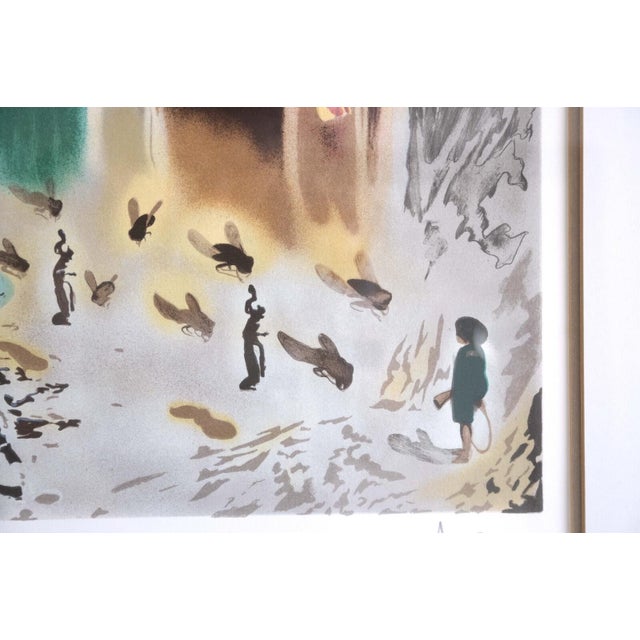 Salvador Dali Hallucinogenic Toreador Signed Modern Surreal Lithograph 235/300 For Sale - Image 10 of 10