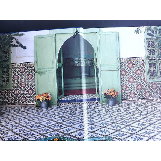 Royal Blue 2003 Art Book, "Vivre Au Maroc" Living in Morocco, by Barbara and Rene Stoeltie, Angelika Taschen For Sale - Image 8 of 11