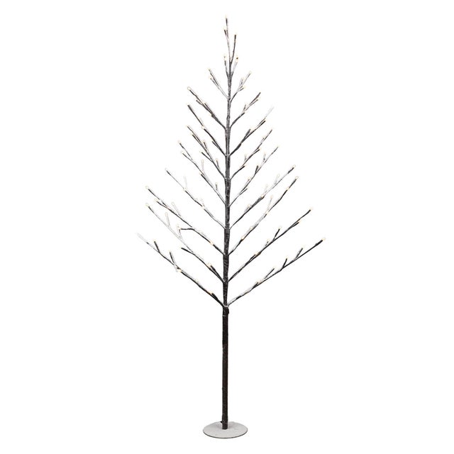 Bring a touch of festive elegance to your home with this stunning LED Twig Tree. Standing 38" tall, the tree features a...