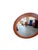 1990s Ethan Allen Avenue Collection Round Cherry Wood Beveled Wall Mirror Console For Sale - Image 5 of 11