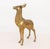Pair of Stag and Doe Large Brass Sculptures For Sale In New York - Image 6 of 11