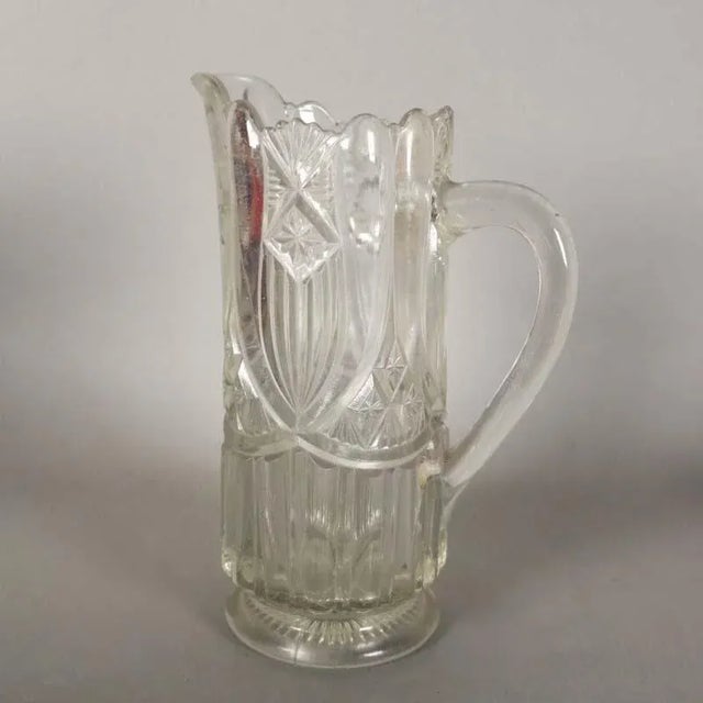 Art Nouveau Crystal Jug, 1900s For Sale - Image 14 of 16