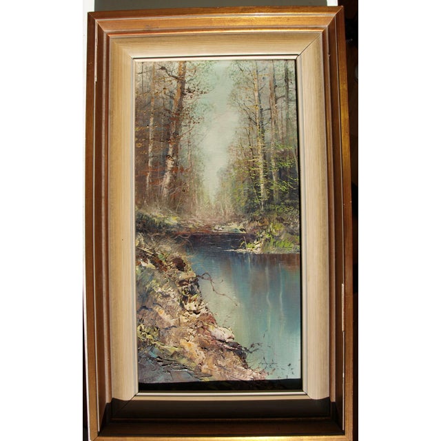 Möller Theo, Rhön, Fulda, Milseburg, 1950s, Oil on Cardboard For Sale - Image 12 of 13