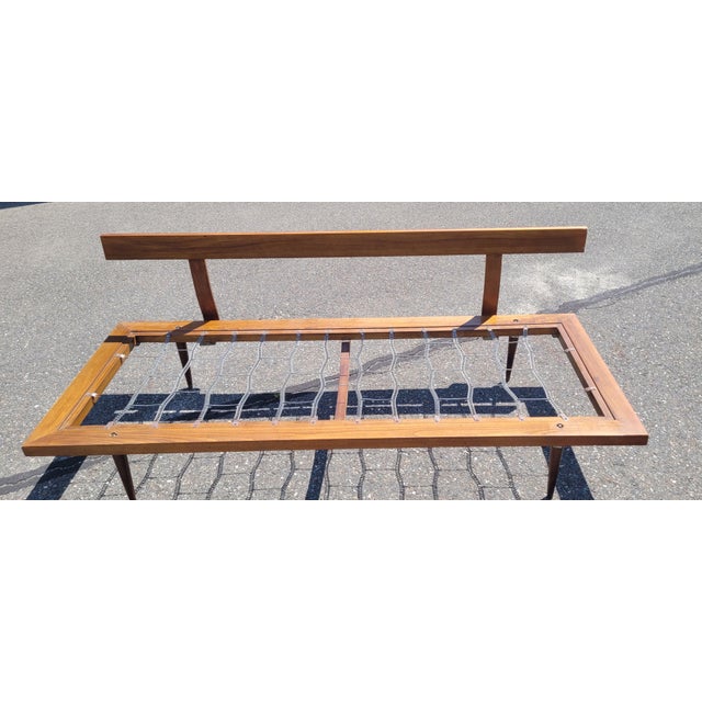 1950s Fine Pair of Mid Century Modern Signed Daybeds For Sale In Philadelphia - Image 6 of 18