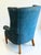 Mid Century Tufted Leather Wingback Chairs, Pair For Sale - Image 6 of 8