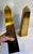 Sarreid Ltd. Vintage Italian Brass Obelisks, 1970's - A Pair For Sale - Image 4 of 12
