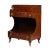 American Mahogany Demilune Dressing Stand on Brass Castors, C. 1830's For Sale - Image 13 of 13