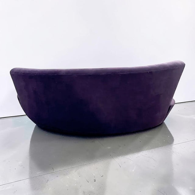 Directional Postmodern Kidney Sofa by Directional For Sale - Image 4 of 8