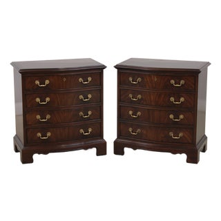 Pair of Drexel Heritage Heirlooms Mahogany Chests For Sale