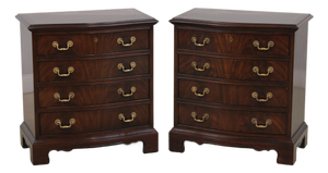Pair of Drexel Heritage Heirlooms Mahogany Chests