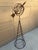 Vintage English Country Classical Wrought Iron Garden Armillary Sundial on Stand For Sale - Image 4 of 12