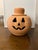Vintage Red Clay Pumpkin With Hat For Sale - Image 4 of 8