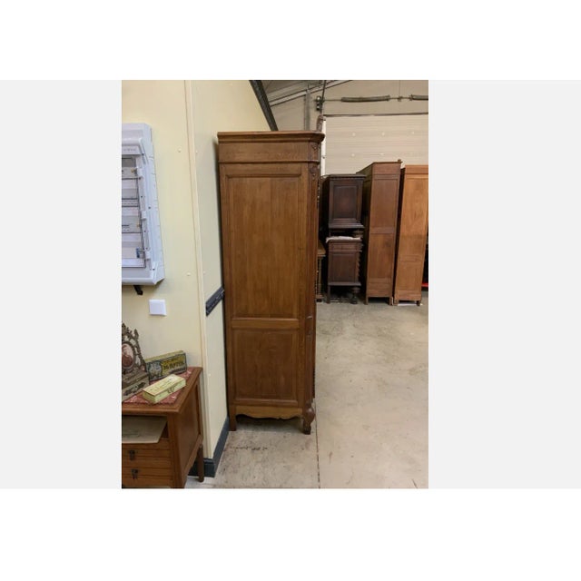 Vintage Wardrobe in Oak, 1950 For Sale - Image 4 of 12