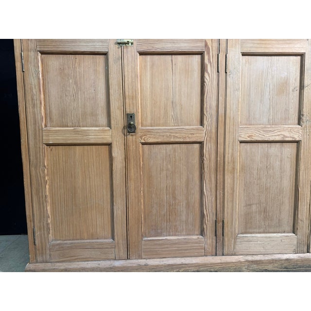 19th Century Pine Housekeeper's Cupboard For Sale - Image 9 of 17