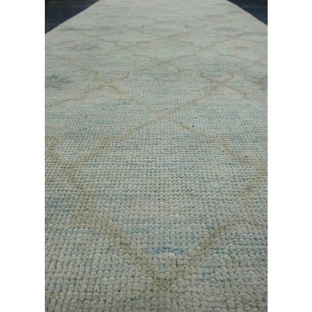 Early 21st Century Turkish Oushak Rug 2'11" x 6'8" #17826 For Sale - Image 5 of 8