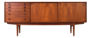 Mid-Century Modern Norwegian Teak Sideboard from Bruksbo, 1960s