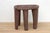 Carved Chunky Wood African Stool For Sale - Image 4 of 9
