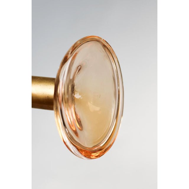 Sculptural Light No. 131 in Handblown Glass and Brass by Milla Vaahtera For Sale - Image 6 of 7