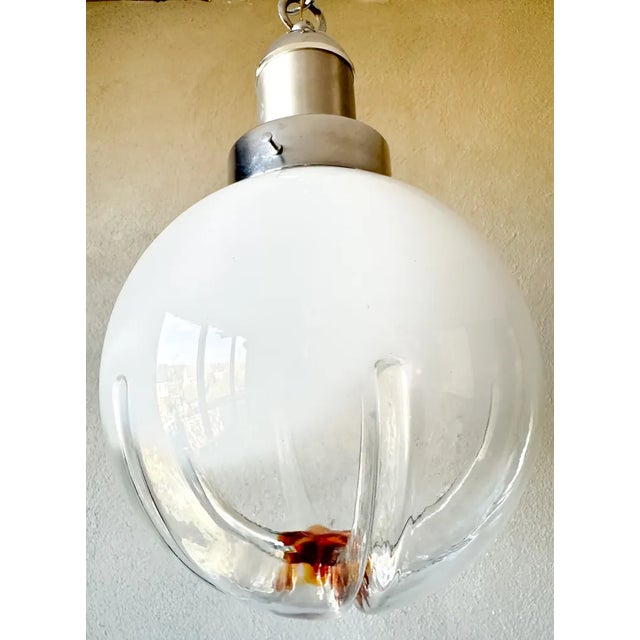 Vintage Murano Lamp from Mazegga For Sale - Image 10 of 11