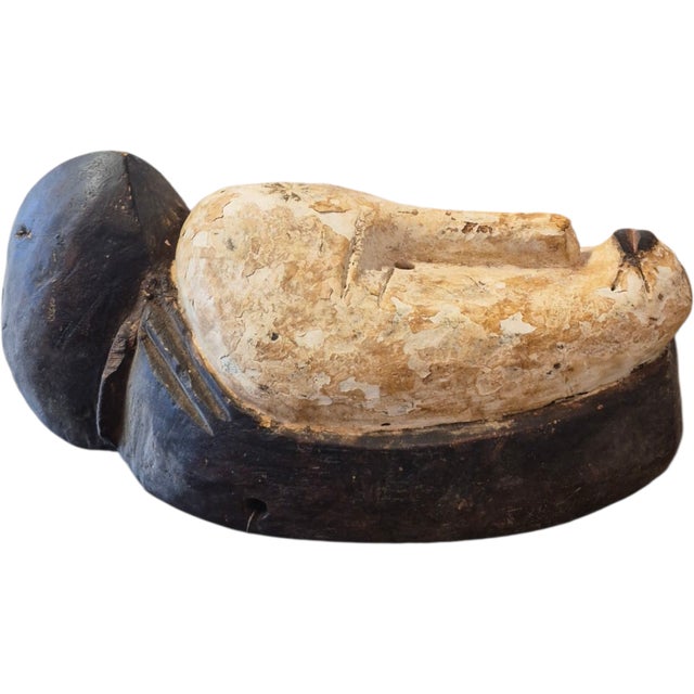 Antique Fang Mask For Sale - Image 4 of 4