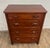 Wood Vintage Davis Cabinet Co Lillian Russell Victorian Style Walnut Chest of Drawers For Sale - Image 7 of 11