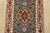 Heriz Runner 2’7” X 7’11” Blue Wool Tribal Hand-Knotted Oriental Rug For Sale - Image 4 of 12