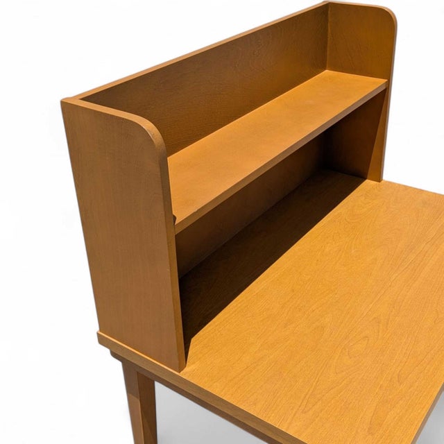 Mid-Century Laminate Desk With Hutch and Bookshelf, Mid-Century Modern For Sale In Los Angeles - Image 6 of 17