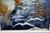 1960s After Michela Marchiotti, Landscape with Seagulls, 20th Century, Oil Painting on Canvas, Framed For Sale - Image 5 of 13