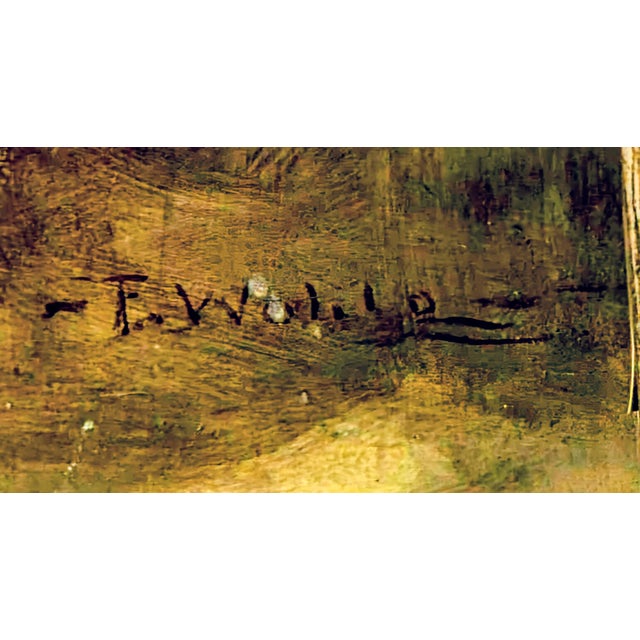 Signed Oil on Panel – Dutch Golden Age Manner Tavern Scene, 19th Century. For Sale - Image 9 of 15