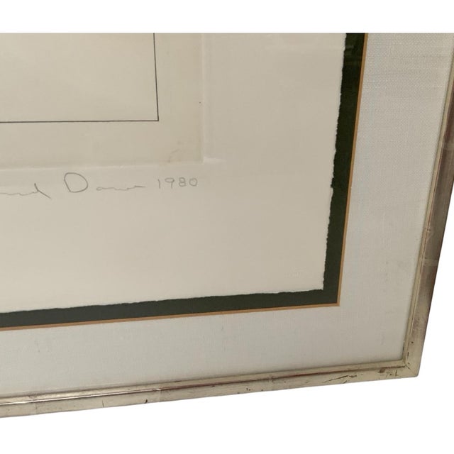 Vintage Ronald Davis “Rotation-Tilt” Limited Edition Geometric Print Signed Ltd. Ed. 10/34 Usa 1980 For Sale In Palm Springs - Image 6 of 8