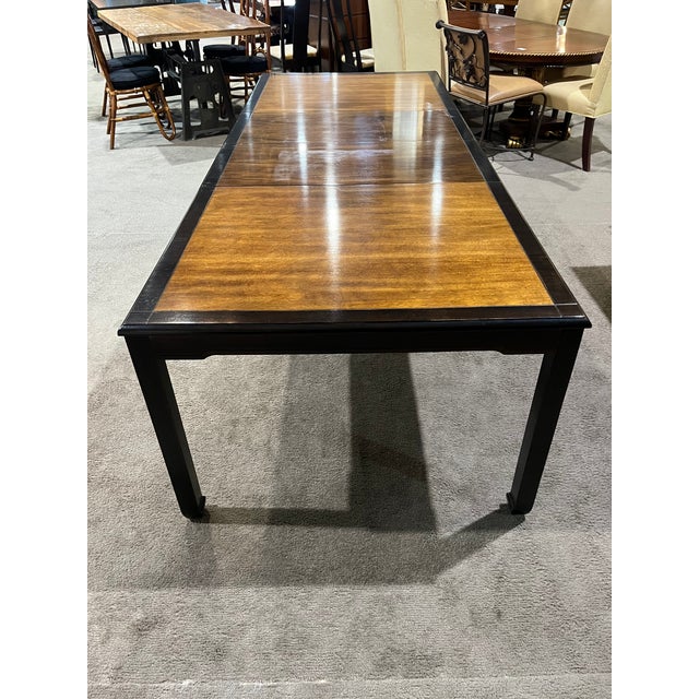 Bernhardt Asian Style Dining Table & 6 Chairs - Set of 7 For Sale In Las Vegas - Image 6 of 12