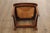 Antique Stickley Brothers Mission Oak Rush Seat Side Chair For Sale - Image 4 of 12