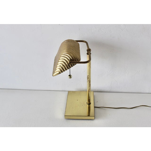 Vintage George Kovacs Brass Bankers Piano Desk Lamp For Sale - Image 9 of 18