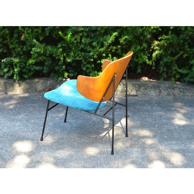 Danish Modern Penguin Lounge Chair Designed by Ib Kofod-Larsen for Selig For Sale - Image 10 of 15