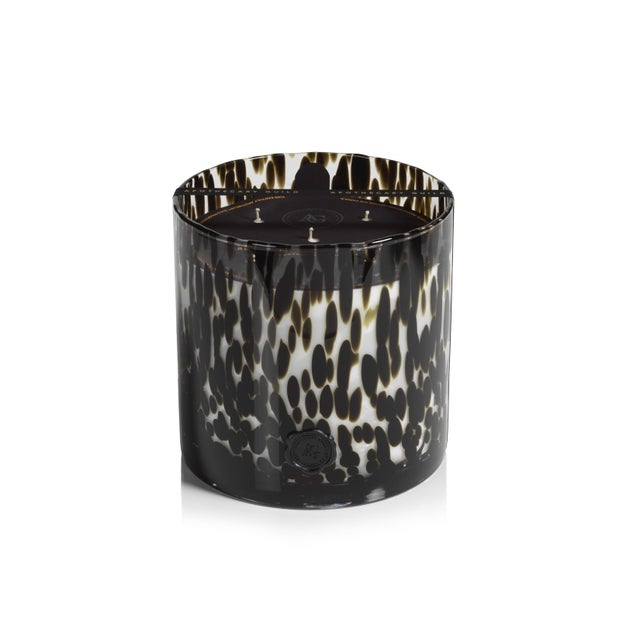 Modern AG Opal Glass 5-Wick Candle Jar, Black Fig Vetiver For Sale - Image 3 of 3