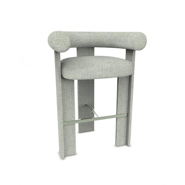 Contemporary Modern Cassette Bar Chair in Safire 06 by Alter Ego For Sale - Image 3 of 7